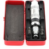GEDORE Set di svitatori 1/2" + punte rosso, Avvitatore rosso/Nero