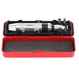 GEDORE Set di svitatori 1/2" + punte rosso, Avvitatore rosso/Nero