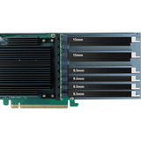 HighPoint Rocket 1749E PCIe Gen 4x16 to 8-E1.S x4 NVMe Switch, Scheda di interfaccia 