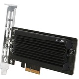 Icy Dock MB987M2P-1B scheda di interfaccia e adattatore Interno M.2 Nero, PCIe, M.2, Nero, Argento, Passivo, 32 Gbit/s, 0 - 60 °C