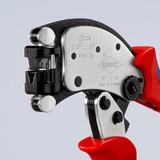 KNIPEX Pinza crimpatrice auto-regolante Twistor T rosso/Blu