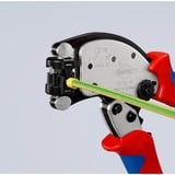 KNIPEX Pinza crimpatrice auto-regolante Twistor T rosso/Blu