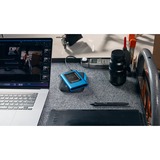 Kingston IronKey 1920GB Vault Privacy 80 XTS-AES 256-bit SSD esterno crittografato, Disco a stato solido blu/Nero, 1,92 TB, USB tipo-C, 3.2 Gen 1 (3.1 Gen 1), 250 MB/s, Protezione della password, Blu