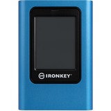 Kingston IronKey Vault Privacy 80 1.92 TB, Disco a stato solido blu/Nero
