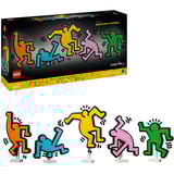 LEGO ART 31216 Keith Haring – Figure Danzanti, Opera d'Arte da Parete o Decorazione per l'Ufficio, Regalo Creativo per Adulti, Giochi di costruzione Opera d'Arte da Parete o Decorazione per l'Ufficio, Regalo Creativo per Adulti, Set da costruzione, 18 anno/i, Plastica, 1773 pz, 2,45 kg