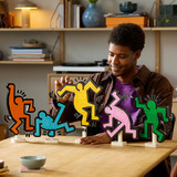 LEGO ART Keith Haring – Figure danzanti, Giochi di costruzione Set da costruzione, 18 anno/i, Plastica, 1773 pz, 2,45 kg
