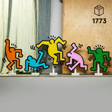 LEGO ART Keith Haring – Figure danzanti, Giochi di costruzione Set da costruzione, 18 anno/i, Plastica, 1773 pz, 2,45 kg