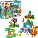 LEGO DUPLO 10446 Famiglie di Animali 3 in 1, Giocattolo con 10 Figure e Scene della Natura, Giochi Educativi per Bambini 2+, Giochi di costruzione Giocattolo con 10 Figure e Scene della Natura, Giochi Educativi per Bambini 2+, Set da costruzione, 2 anno/i, Plastica, 92 pz, 1,71 kg