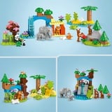 LEGO DUPLO 10446 Famiglie di Animali 3 in 1, Giocattolo con 10 Figure e Scene della Natura, Giochi Educativi per Bambini 2+, Giochi di costruzione Giocattolo con 10 Figure e Scene della Natura, Giochi Educativi per Bambini 2+, Set da costruzione, 2 anno/i, Plastica, 92 pz, 1,71 kg