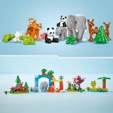 LEGO DUPLO 10446 Famiglie di Animali 3 in 1, Giocattolo con 10 Figure e Scene della Natura, Giochi Educativi per Bambini 2+, Giochi di costruzione Giocattolo con 10 Figure e Scene della Natura, Giochi Educativi per Bambini 2+, Set da costruzione, 2 anno/i, Plastica, 92 pz, 1,71 kg