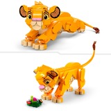 LEGO Disney Simba, il cucciolo del Re Leone, Giochi di costruzione il cucciolo del Re Leone, Set da costruzione, 6 anno/i, Plastica, 222 pz, 309 g