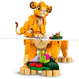LEGO Disney Simba, il cucciolo del Re Leone, Giochi di costruzione il cucciolo del Re Leone, Set da costruzione, 6 anno/i, Plastica, 222 pz, 309 g