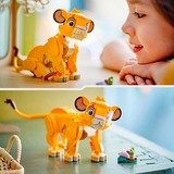 LEGO Disney Simba, il cucciolo del Re Leone, Giochi di costruzione il cucciolo del Re Leone, Set da costruzione, 6 anno/i, Plastica, 222 pz, 309 g