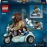 LEGO Harry Potter Giro sul Sidecar di Hagrid e Harry, Moto Giocattolo con Sidecar e Edvige, Idea Regalo di Compleanno 9+ Anni, Giochi di costruzione Moto Giocattolo con Sidecar e Edvige, Idea Regalo di Compleanno 9+ Anni, Set da costruzione, 9 anno/i, Plastica, 617 pz, 747 g