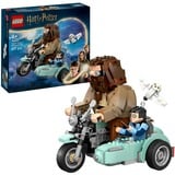 LEGO Harry Potter Giro sul sidecar di Hagrid™ e Harry, Giochi di costruzione Set da costruzione, 9 anno/i, Plastica, 617 pz, 747 g