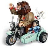 LEGO Harry Potter Giro sul sidecar di Hagrid™ e Harry, Giochi di costruzione Set da costruzione, 9 anno/i, Plastica, 617 pz, 747 g