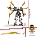 LEGO Mech drago titanio di Cole, Giochi di costruzione Set da costruzione, 12 anno/i, Plastica, 1055 pz, 1,46 kg