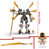 LEGO NINJAGO Mech drago titanio di Cole, Giochi di costruzione Set da costruzione, 12 anno/i, Plastica, 1055 pz, 1,46 kg