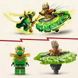 LEGO Ninjago Lloyd vs. Spinner Mostro Elementale, Giochi di costruzione 