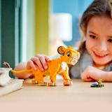 LEGO Simba, il cucciolo del Re Leone, Giochi di costruzione il cucciolo del Re Leone, Set da costruzione, 6 anno/i, Plastica, 222 pz, 309 g