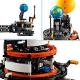 LEGO Technic 42179 Pianeta Terra e Luna in Orbita, Giochi Spaziali per Bambini 10+, Sistema Solare da Costruire con Rotazione, Giochi di costruzione Giochi Spaziali per Bambini 10+, Sistema Solare da Costruire con Rotazione, Set da costruzione, 10 anno/i, Plastica, 526 pz, 1,03 kg