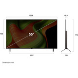 LG OLED55B59LA Nero