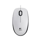 Logitech B100 Optical Usb f/ Bus mouse Ambidestro USB tipo A Ottico 800 DPI bianco, Ambidestro, Ottico, USB tipo A, 800 DPI, Bianco