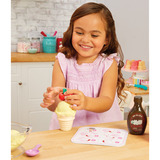 MGA Entertainment Little Tikes Creative Chefs Ice Cream Kit, Cucina Ice Cream Kit, 3 anno/i