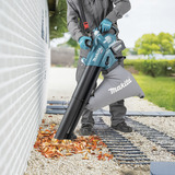 Makita Soffiatore/Aspiratore di foglie a batteria UB005GZ, 40 Volt, Soffiafoglie / Soffiante blu/Nero