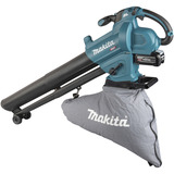 Makita Soffiatore/Aspiratore di foglie a batteria UB005GZ, 40 Volt, Soffiafoglie / Soffiante blu/Nero
