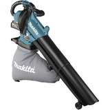 Makita Soffiatore/Aspiratore di foglie a batteria UB005GZ, 40 Volt, Soffiafoglie / Soffiante blu/Nero