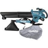 Makita Soffiatore/Aspiratore di foglie a batteria UB005GZ, 40 Volt, Soffiafoglie / Soffiante blu/Nero