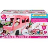 Mattel Camper dei Sogni - Veicolo con Scivolo e Piscina - 2 Cuccioli - 7 Aree Gioco - Alto 76 cm - 60+ Accessori - Regalo per Bambini 3+ Anni Azione/Avventura, Camper, 3 anno/i, Multicolore, Plastica