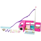 Mattel Camper dei Sogni - Veicolo con Scivolo e Piscina - 2 Cuccioli - 7 Aree Gioco - Alto 76 cm - 60+ Accessori - Regalo per Bambini 3+ Anni,  veicolo da gioco Azione/Avventura, Camper, 3 anno/i, Multicolore, Plastica
