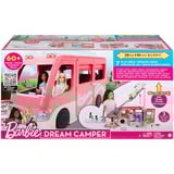 Mattel Dreamhouse Adventures Camper dei Sogni - Veicolo con Scivolo e Piscina - 2 Cuccioli - 7 Aree Gioco - Alto 76 cm - 60+ Accessori - Regalo per Bambini 3+ Anni,  veicolo da gioco Camper, 3 anno/i, 3,95 kg