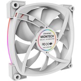 Montech RX120 PWM 120x120x25, Ventola bianco