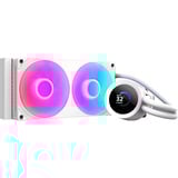 NZXT Kraken Plus RGB 240, Raffreddamento ad acqua bianco