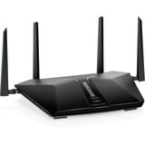 Netgear Nighthawk AX5 5-Stream AX4200 WiFi Router (RAX43) router wireless Gigabit Ethernet Dual-band (2.4 GHz/5 GHz) Nero Wi-Fi 6 (802.11ax), Dual-band (2.4 GHz/5 GHz), Collegamento ethernet LAN, Nero, Router da tavolo