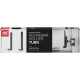 One for all Supporto universale per soundbar, Montaggio a parete Nero
