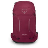 Osprey Hikelite 28, Zaino Vino rosso/Nero