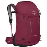 Osprey Hikelite 32, Zaino Vino rosso/Nero