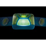 Petzl TIKKID Blu Torcia a fascia blu/Verde, Torcia a fascia, Blu, IPX4, CE, CPSIA, 4 lm, 30 lm