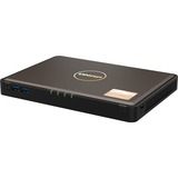 QNAP TBS-464 NAS Desktop Collegamento ethernet LAN Nero N5105 NAS, Desktop, Intel® Celeron®, N5105, Nero