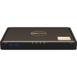 QNAP TBS-464 NAS Desktop Intel® Celeron® N5105 8 GB DDR4 0 TB QNAP Turbo System Nero NAS, Desktop, Intel® Celeron®, N5105, 8 GB, DDR4