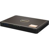 QNAP TBS-464 NAS Desktop Intel® Celeron® N5105 8 GB DDR4 0 TB QNAP Turbo System Nero NAS, Desktop, Intel® Celeron®, N5105, 8 GB, DDR4