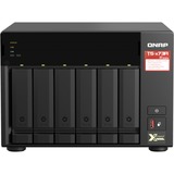 QNAP TS-673A-8G server NAS e di archiviazione Tower Collegamento ethernet LAN Nero V1500B Nero/grigio, NAS, Tower, AMD Ryzen, V1500B, Nero