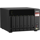 QNAP TS-673A NAS Tower Collegamento ethernet LAN Nero V1500B Nero/grigio, NAS, Tower, AMD Ryzen, V1500B, Nero