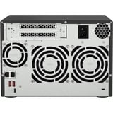 QNAP TS-673A NAS Tower Ryzen Embedded V1500B 8 GB DDR4 0 TB QNAP Turbo System Nero Nero/grigio, NAS, Tower, Ryzen Embedded, V1500B, 8 GB, DDR4