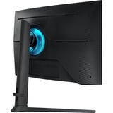SAMSUNG Monitor Gaming Odyssey G6 da 27'' QHD Curvo, Monitor di gioco Nero, 68,6 cm (27"), 2560 x 1440 Pixel, Quad HD, LCD, 1 ms, Nero