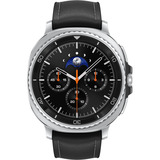 Samsung Galaxy Watch 8 Classic 3,3 cm (1.3") AMOLED 46 mm Digitale 438 x 438 Pixel Touch screen 4G Argento Wi-Fi GPS (satellitare), Smartwatch Nero, 3,3 cm (1.3"), AMOLED, Touch screen, 64 GB, GPS (satellitare), 63,5 g